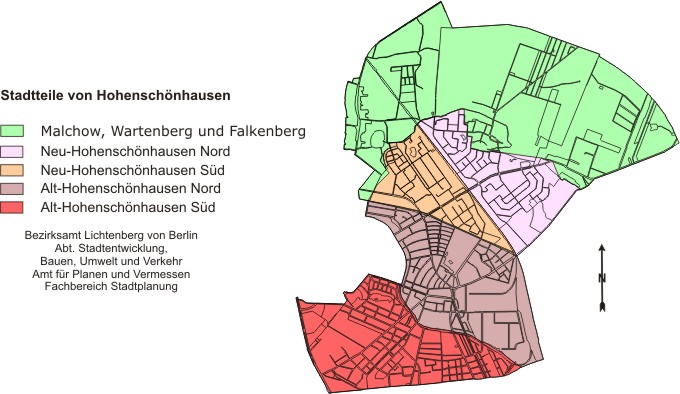 Hohenschönhausen Stadtplan